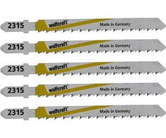 „Wolfcraft 5“ pjūklo ašmenys – T formos rankena, smulkaus pjovimo