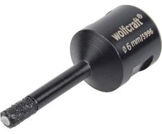 Wolfcraft Gręžimo karūna DIAM DO PŁYTEK 6MM CERAMIC/M1