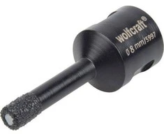 Grąžtas Wolfcraft Deimantinis pjūklas 8 mm keraminėms/M14 plytelėms, itin greitas