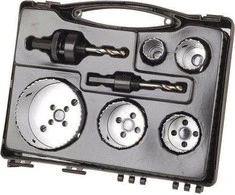 Wolfcraft BiM skylių pjūklų rinkinys 25 - 83 mm - sanitarinei įrangai