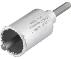 Gręžimo karūna su koteliu ir centr. grąžtu Wolfcraft 3894000; 43 mm