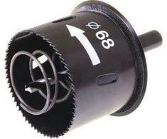 Grąžtas WOLFCRAFT Universali gręžimo karūna 68mm Z WYRZUTNIKIEM