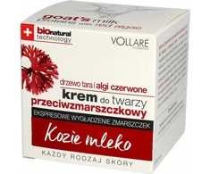 Veido kremas VOLLARE su jūros dumbliais, nuo raukšlių 50ml