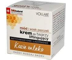 Veido kremas VOLLARE su medaus ekstraktais, stangrinamasis 50ml
