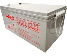 Akumuliatorius Volt Polska Gel VPRO 12V 260Ah