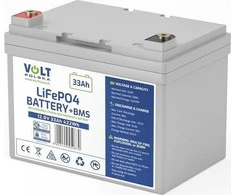 AKUMULIATORIUS VOLTAS POLSKA Ličio-geležies-fosfato LiFePO4 12V 33Ah 30A