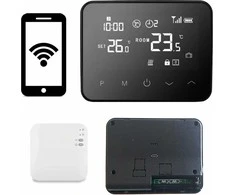 Termostatas Volt Polska Comfort WT-20 radijas + Wi-Fi + maitinimo šaltinis