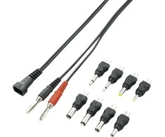 Voltcraft maitinimo jungčių rinkinys su jungiamuoju kabeliu ir 8 gnybtais 04A-8XC2 718118