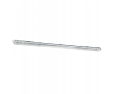 Led Line Lite Hermetinis šviestuvas VANTO 2xT8 IP65 120cm pilkas ABS/PS su reflektorium