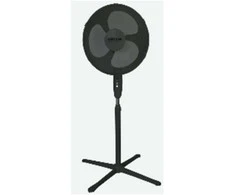 VOLTENO GRINDINIS VENTILIATORIUS Juodas 40cm KRYŽMINIS PAGRINDAS
