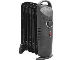 VOLTENO TEPALINIS RADIATORIUS 5 SEKCIJŲ 500W Juodas