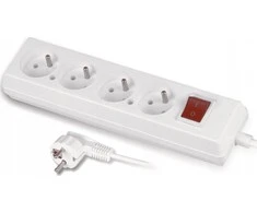 Galios juosta Volteo 4 lizdai 3 m baltos (VT -300 -1403W)