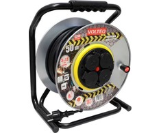 Volteo Didelio stiprumo ilgintuvas, metalinis būgnas, 30M, H05RR 3*1.5, IP44