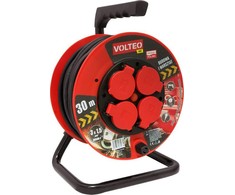 Volteo PRZEDŁUŻACZ HEAVY DUTY NA BĘBNIE 40M PRZEWÓD H05RR-F 3*2,5MM