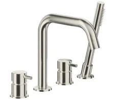 Vonios maišytuvas KFA Moza 4 angų stovimas PVD Brushed Nickel (5035-210-21)