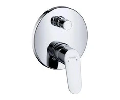 Hansgrohe iebūvējamā vannas maisītāja Focus virsapmetuma daļa, hroms