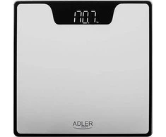 Adler | Vonios svarstyklės | AD 8174s | Didžiausias svoris (keliamoji galia) 180 kg | Tikslumas 100 g | sidabras