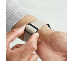 Vonmählen Klasikinė nailono kilpa 38 | 40 | 41 | 42 mm, vienas dydis – kreminė juoda