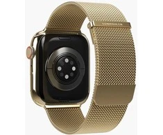 Vonmählen „Milanese Loop 2“ „Apple Watch“ laikrodžiui, 42 | 44 | 45 | 49 mm, vieno dydžio – zlotai (AWS00126)