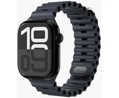 „Vonmählen Wave Band 2“ apyrankė, skirta „Apple Watch 42 | 44 | 45 | 49 mm“, vieno dydžio – granatai (AWS00118)