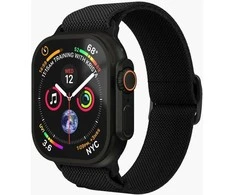 Vonmhlen Klasikinė nailono kilpa 38 | 40 | 41 | 42 mm, vienas dydis – visiškai juoda