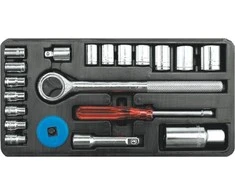 Toya Sa Poland VOREL Rinkinys KLUCZY rinkinys 21 vnt 3/8"