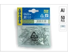 VOREL NITY ALUMINIOWE 4,0x19,0mm 50szt. 70430