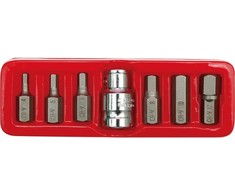 VOREL HEX/IMBUS antgaliai H4 - H12 rinkinys (7 vnt.) 66710