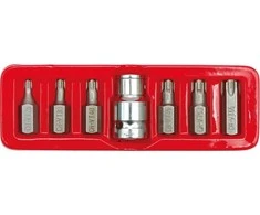 Toya Sa Poland Antgalių rinkinys TORX, 7 dalių, 30mm ilgio (66570)