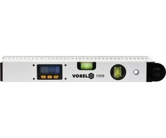 VOREL KĄTOMIERZ ELEKTRONICZNY Z POZIOMNICĄ 17570
