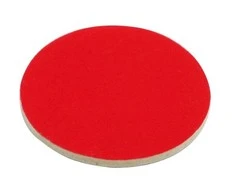VOREL poliravimo veltinis su lipdukais 125 mm 08522