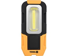 VOREL ROTATING RANKINĖ LAMP COB LED