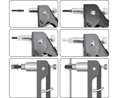 Rankinis kniediklis Vorel 70270; 265 mm; M3-M6