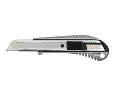 VOREL tapetų peilis 18mm METAL GUIDE 76184