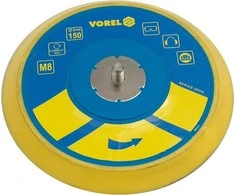 Toya Sa Poland VOREL DISKAS 150mm M8 sriegis PNEUMATINIAM ŠLIMUOKLIUI (81114) 81115