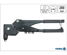 VOREL rankinis kniediklis su rotacine galvute 70100