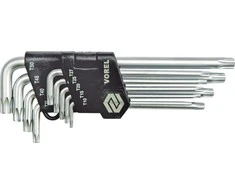 Vorel TORX T10-T50 raktų rinkinys - 9 vnt