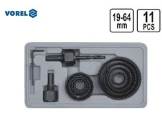 VOREL MEDINIŲ ATIDARYKLIŲ RINKINYS 8 vnt. 19–64 mm 22570