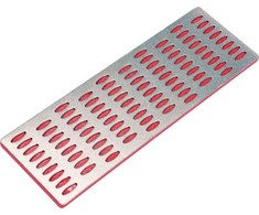 Vorel Toya Sa Poland Galąstuvas deimantinis | perforuota plokštelė | 150 X 50 mm | P 300 (26132)