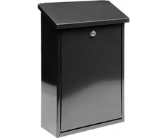 VOREL  pašto dėžutė 400 x 250 x 100mm JUODA