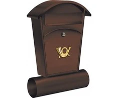 VOREL SKRZYNKA NA LISTY 480x280x80mm BRĄZ