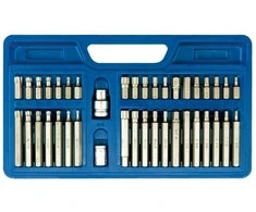 Vorel Toya Sa Poland Antgalių rinkinys Torx/Hex/Spline | CrV 6150 | 40 vnt. (66410)