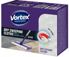 Šluostės grindims sausos Vortex 10vnt