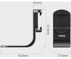 VRIG Adapteris Laikiklis Tvirtinimas 1/4'' ISO kojelė, skirta Insta360 X4 X3 X 4 3 One X2 / AC 22