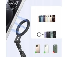 Telefono laikiklis - VRIG MG-28 MagSafe magnetinis laikiklis iPhone 12-16 serijai