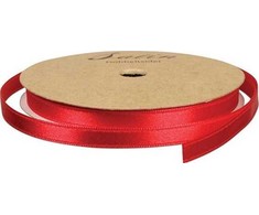 Vrige Satinowa wstążka 10mm 10m raudona