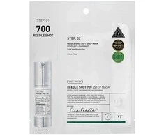 VT Cosmetics - Reedle Shot 700 2Step Mask - Stangrinanti veido kaukė lakšte - 1,5 g + 25 g