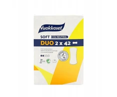 Vuokkoset SOFT įklotai, 2 x 42 vnt.