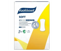 Vuokkoset SOFT įklotai, 42 vnt.