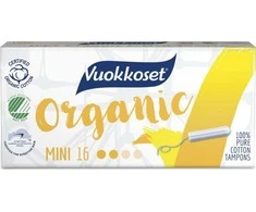 Vuokkoset Anemones Anemones, 100% BIO, mini tamponai, 16 porcijų